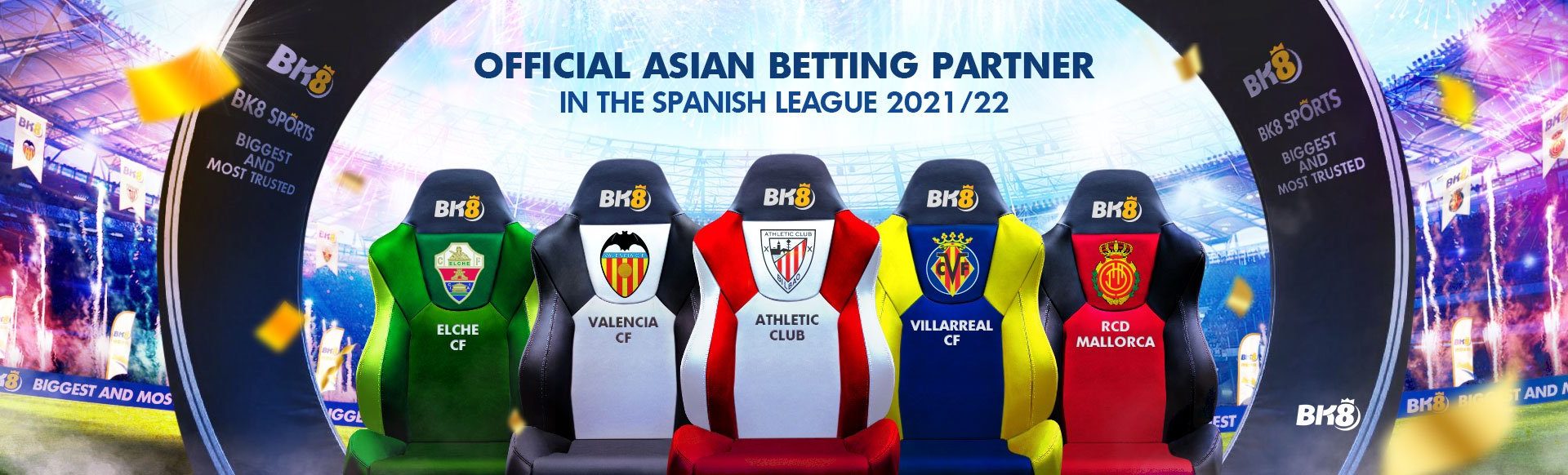 Spanish League Asian Betting Partner - BK8