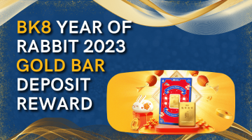 BK8 Year of Rabbit 2023 Gold Bar Deposit Reward